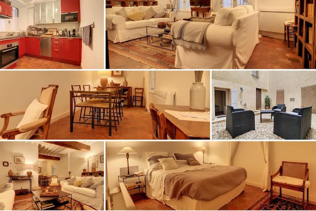 Le Limas - Charme - Wifi - Patio - Rdc Daire Avinyon Dış mekan fotoğraf